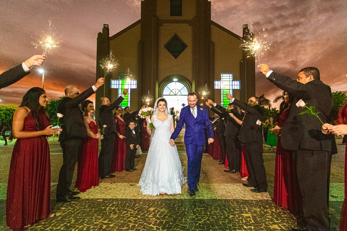  Bruna e Adriano - Casamento Religioso na Igreja Imaculado Coração de Maria em Mendonça
