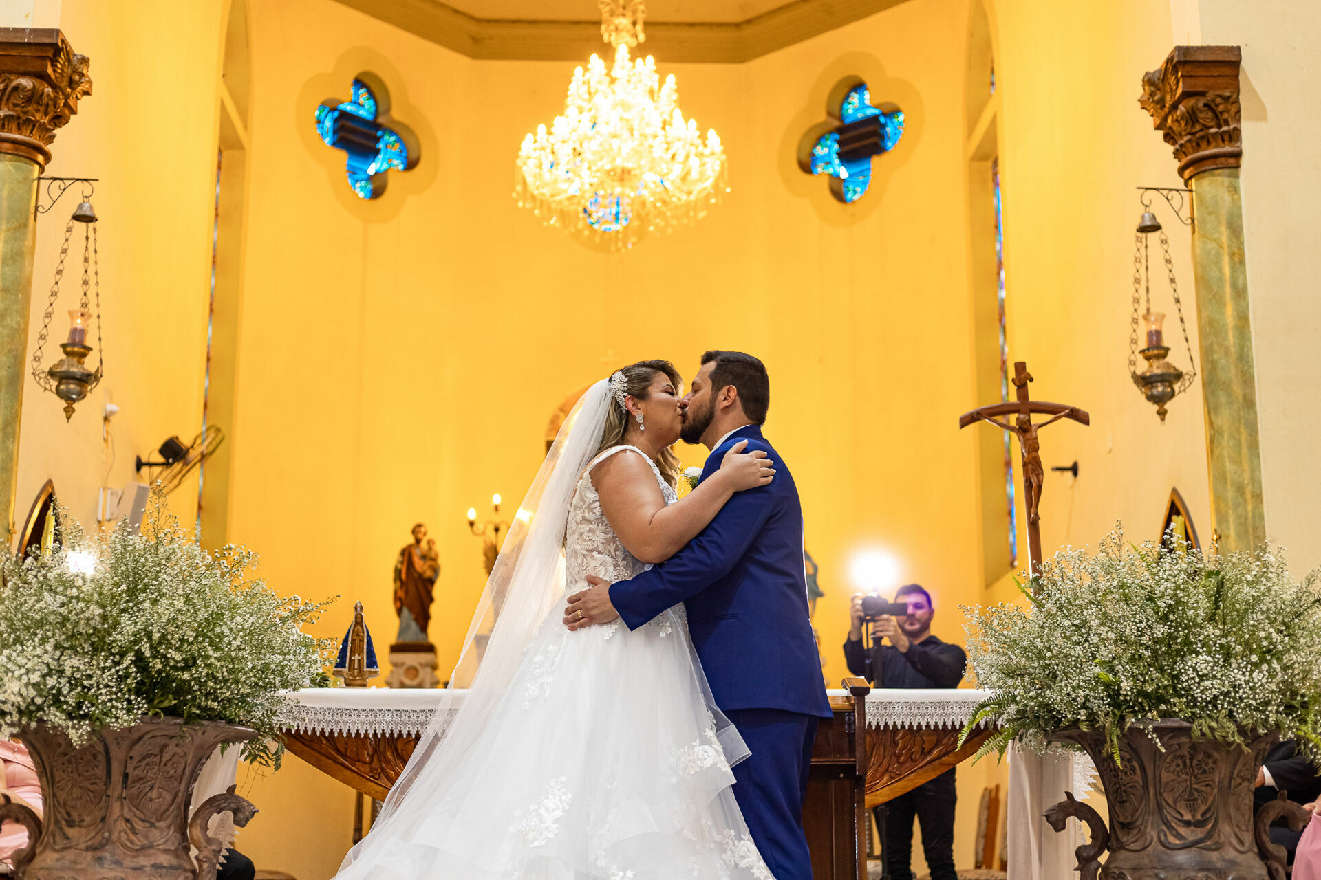 Foto Casamento Religioso Laís e Patrick Igreja Matriz de São João Batista e Spazio Bianchi em José Bonifácio Foto Casamento Religioso Laís e Patrick Igreja Matriz de São João Batista e Spazio Bianchi em José Bonifácio - Imagem 23