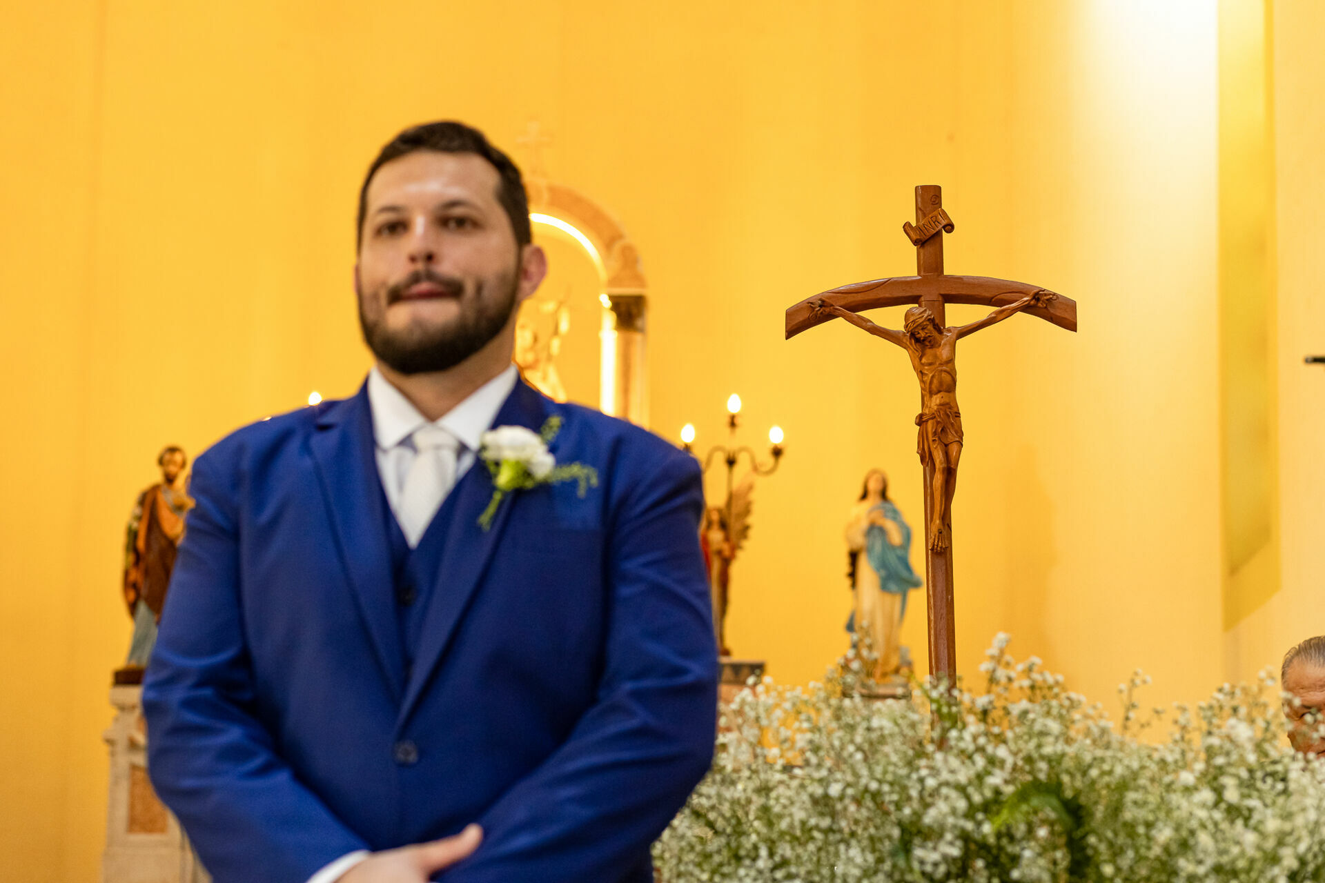 Foto Casamento Religioso Laís e Patrick Igreja Matriz de São João Batista e Spazio Bianchi em José Bonifácio Foto Casamento Religioso Laís e Patrick Igreja Matriz de São João Batista e Spazio Bianchi em José Bonifácio - Imagem 11
