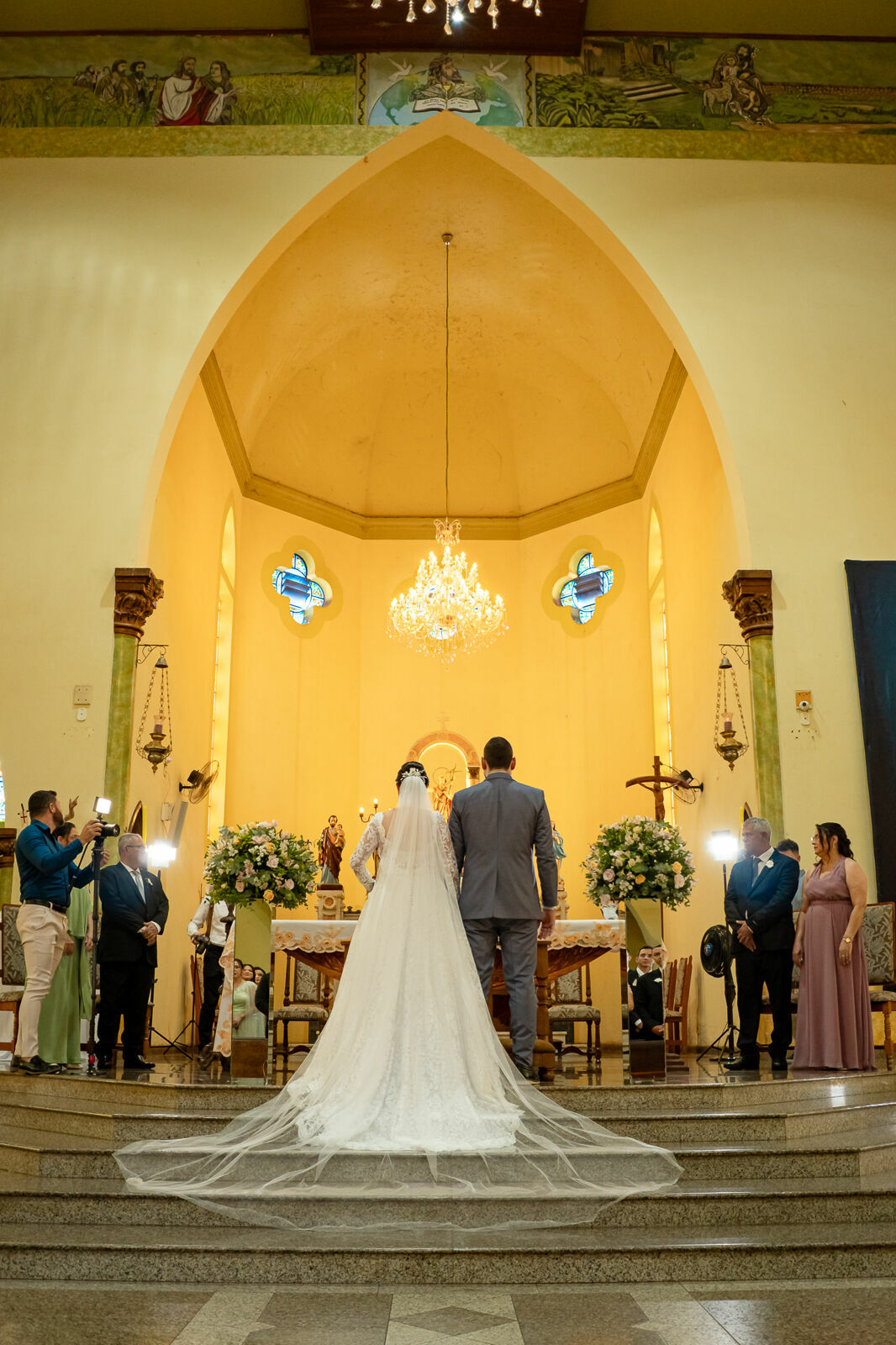 Foto Casamento Religioso Denise e Daniel Igreja Matriz de São João Batista e Villa Romeu em José Bonifácio Foto Casamento Religioso Denise e Daniel Igreja Matriz de São João Batista e Villa Romeu em José Bonifácio - Imagem 10