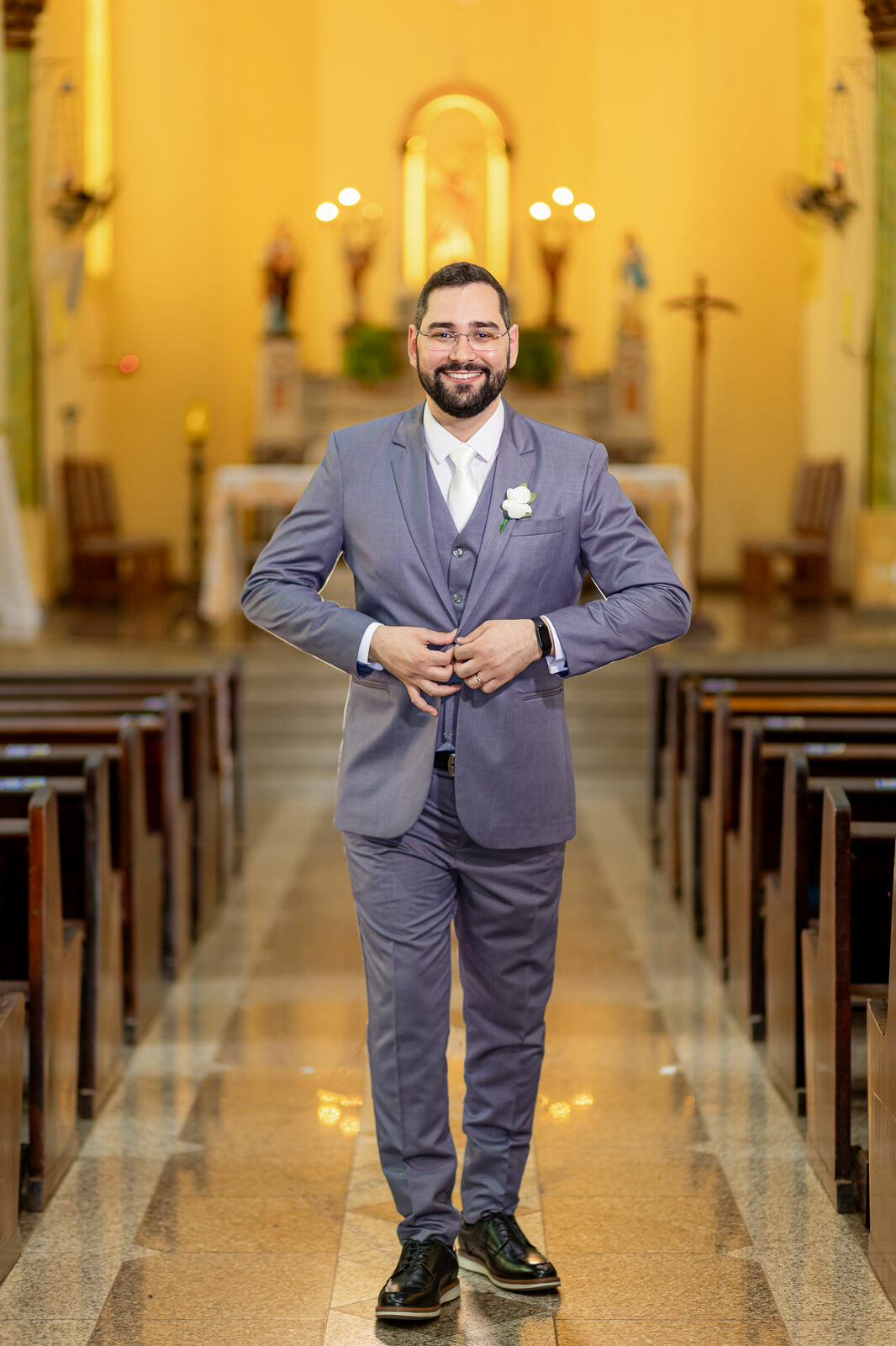 Foto Casamento Religioso Denise e Daniel Igreja Matriz de São João Batista e Villa Romeu em José Bonifácio Foto Casamento Religioso Denise e Daniel Igreja Matriz de São João Batista e Villa Romeu em José Bonifácio - Imagem 26