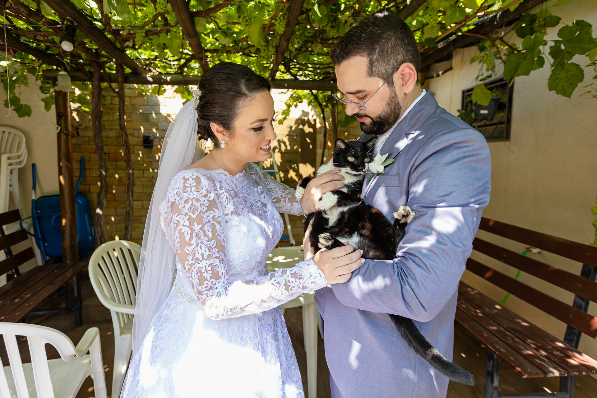 Foto Casamento Religioso Denise e Daniel Igreja Matriz de São João Batista e Villa Romeu em José Bonifácio Foto Casamento Religioso Denise e Daniel Igreja Matriz de São João Batista e Villa Romeu em José Bonifácio - Imagem 27