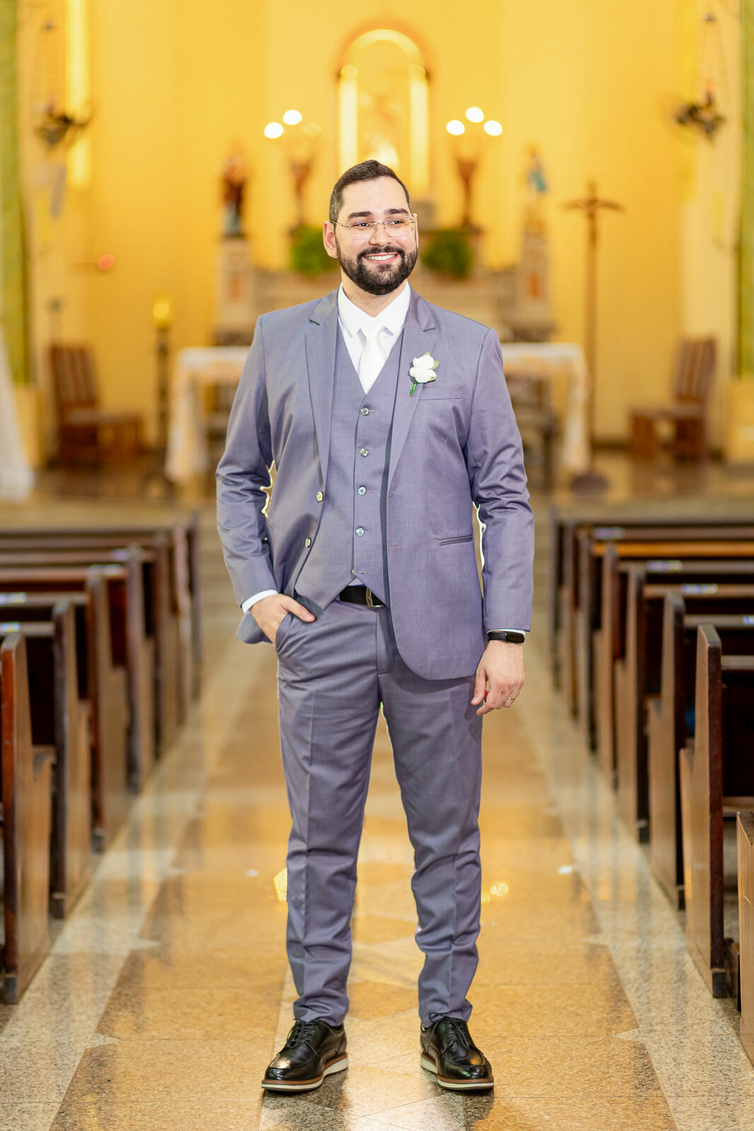 Foto Casamento Religioso Denise e Daniel Igreja Matriz de São João Batista e Villa Romeu em José Bonifácio Foto Casamento Religioso Denise e Daniel Igreja Matriz de São João Batista e Villa Romeu em José Bonifácio - Imagem 25