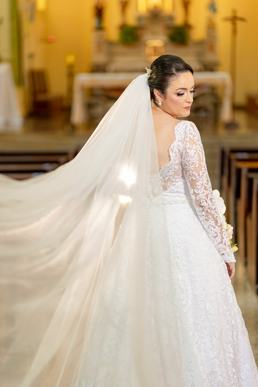 Foto Casamento Religioso Denise e Daniel Igreja Matriz de São João Batista e Villa Romeu em José Bonifácio Foto Casamento Religioso Denise e Daniel Igreja Matriz de São João Batista e Villa Romeu em José Bonifácio - Imagem 23