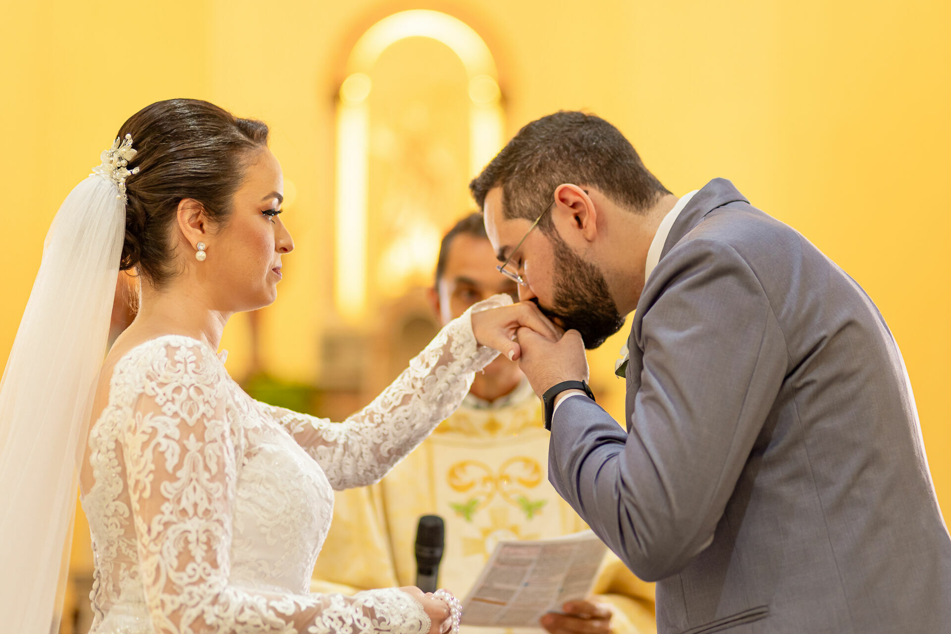 Foto Casamento Religioso Denise e Daniel Igreja Matriz de São João Batista e Villa Romeu em José Bonifácio Foto Casamento Religioso Denise e Daniel Igreja Matriz de São João Batista e Villa Romeu em José Bonifácio - Imagem 18
