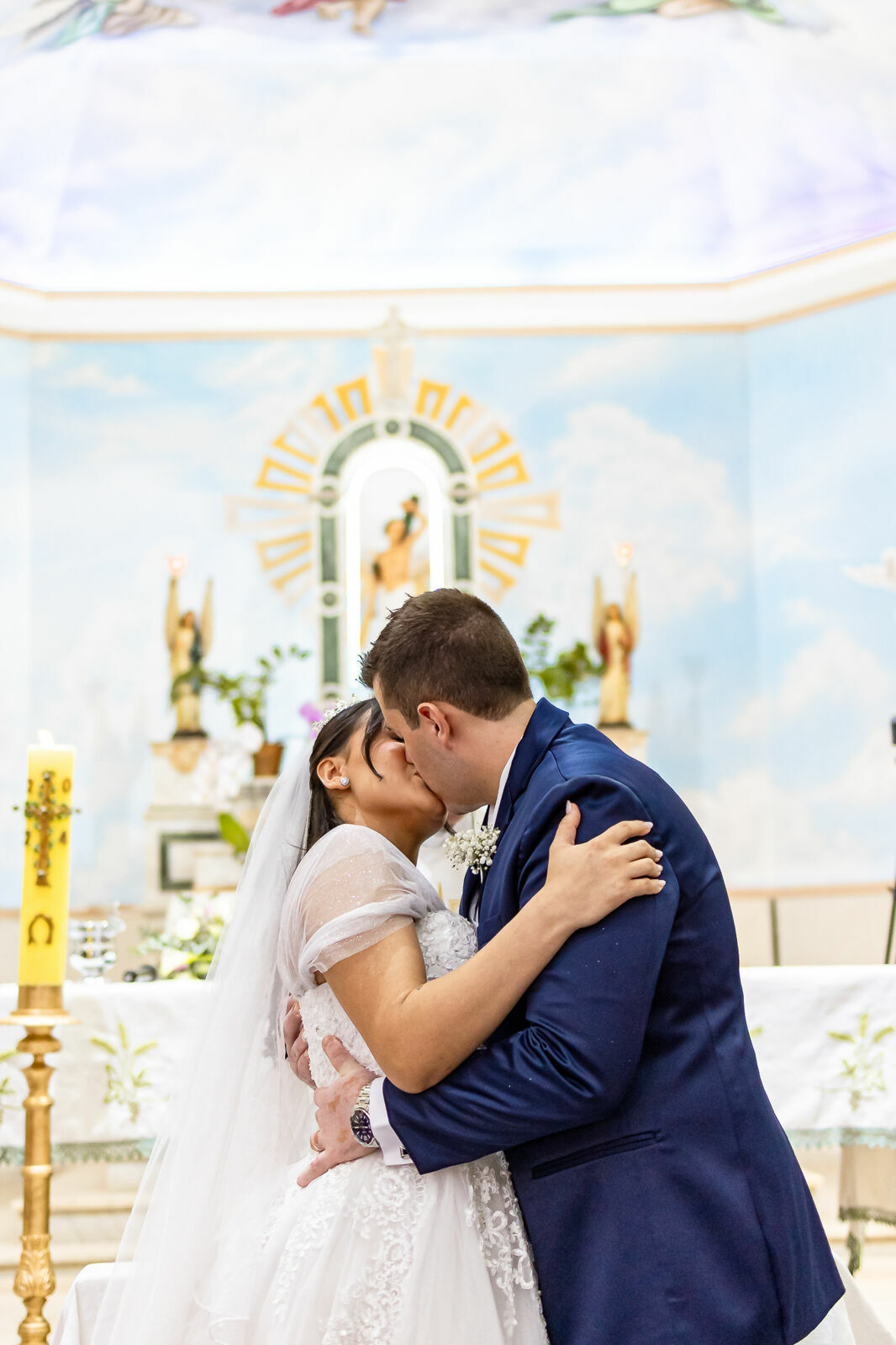 Foto Casamento Religioso Esmeralda e Leonardo Igreja Matriz de Bady Bassity e W4 Eventos Foto Casamento Religioso Esmeralda e Leonardo Igreja Matriz de Bady Bassity e W4 Eventos - Imagem 27