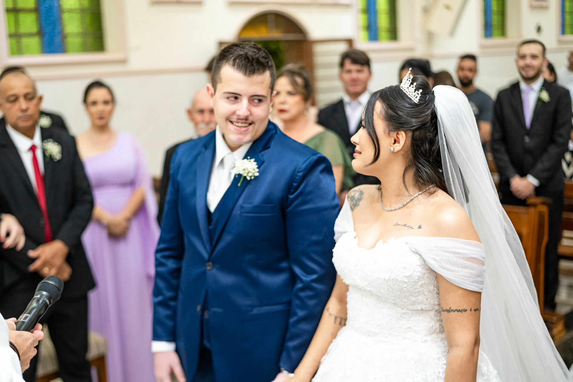 Foto Casamento Religioso Esmeralda e Leonardo Igreja Matriz de Bady Bassity e W4 Eventos Foto Casamento Religioso Esmeralda e Leonardo Igreja Matriz de Bady Bassity e W4 Eventos - Imagem 19