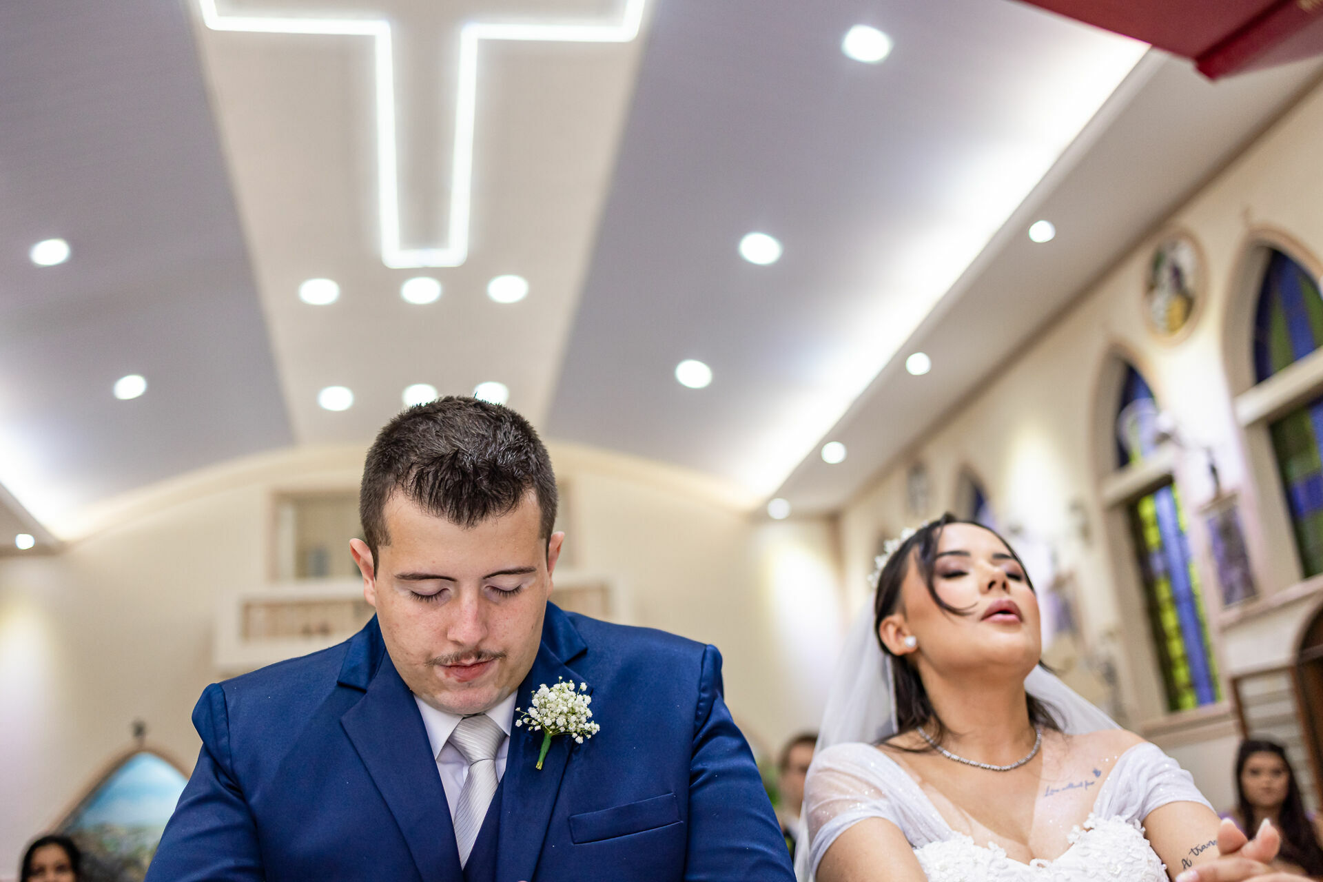 Foto Casamento Religioso Esmeralda e Leonardo Igreja Matriz de Bady Bassity e W4 Eventos Foto Casamento Religioso Esmeralda e Leonardo Igreja Matriz de Bady Bassity e W4 Eventos - Imagem 31