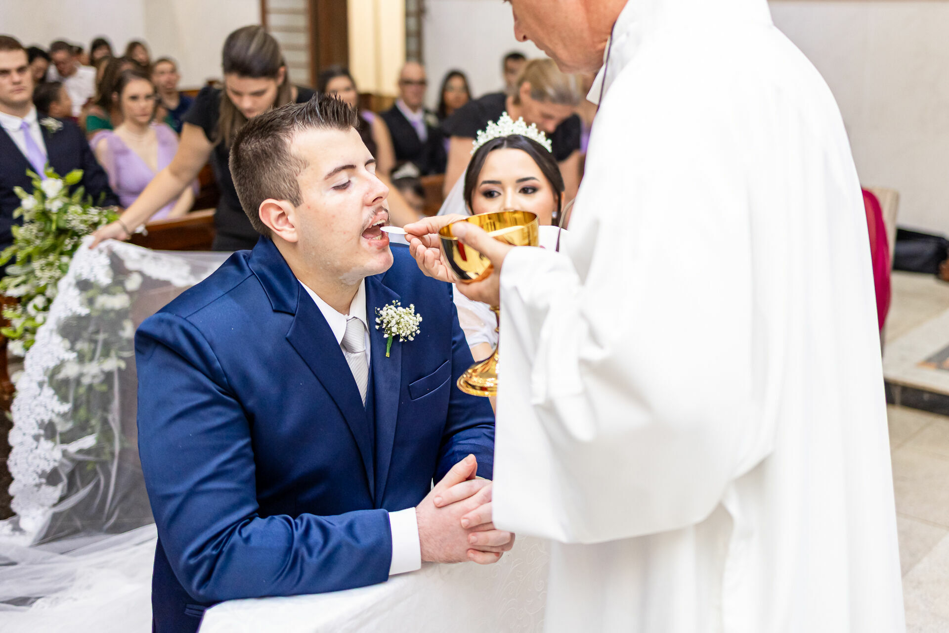 Foto Casamento Religioso Esmeralda e Leonardo Igreja Matriz de Bady Bassity e W4 Eventos Foto Casamento Religioso Esmeralda e Leonardo Igreja Matriz de Bady Bassity e W4 Eventos - Imagem 28