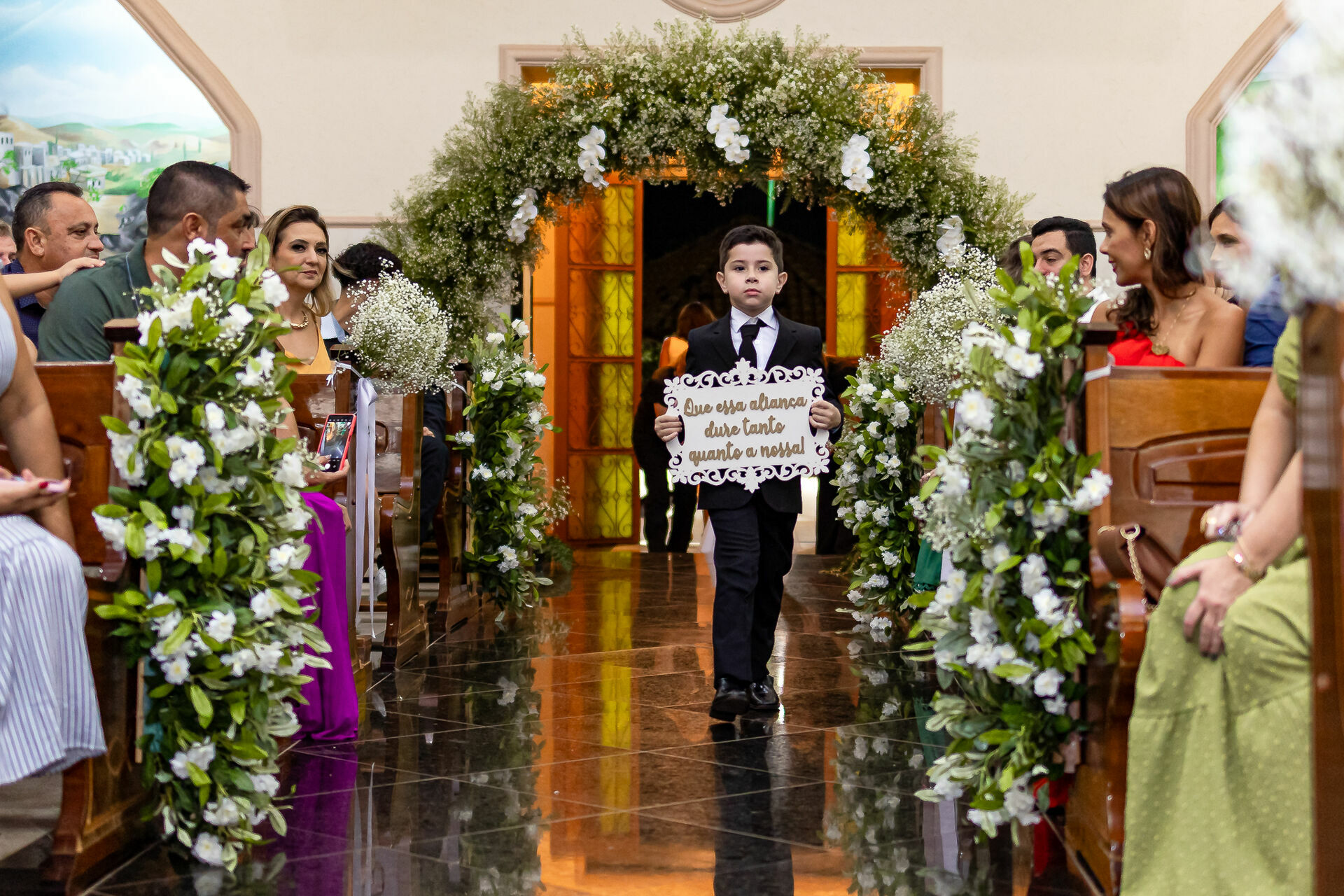 Foto Casamento Religioso Esmeralda e Leonardo Igreja Matriz de Bady Bassity e W4 Eventos Foto Casamento Religioso Esmeralda e Leonardo Igreja Matriz de Bady Bassity e W4 Eventos - Imagem 22
