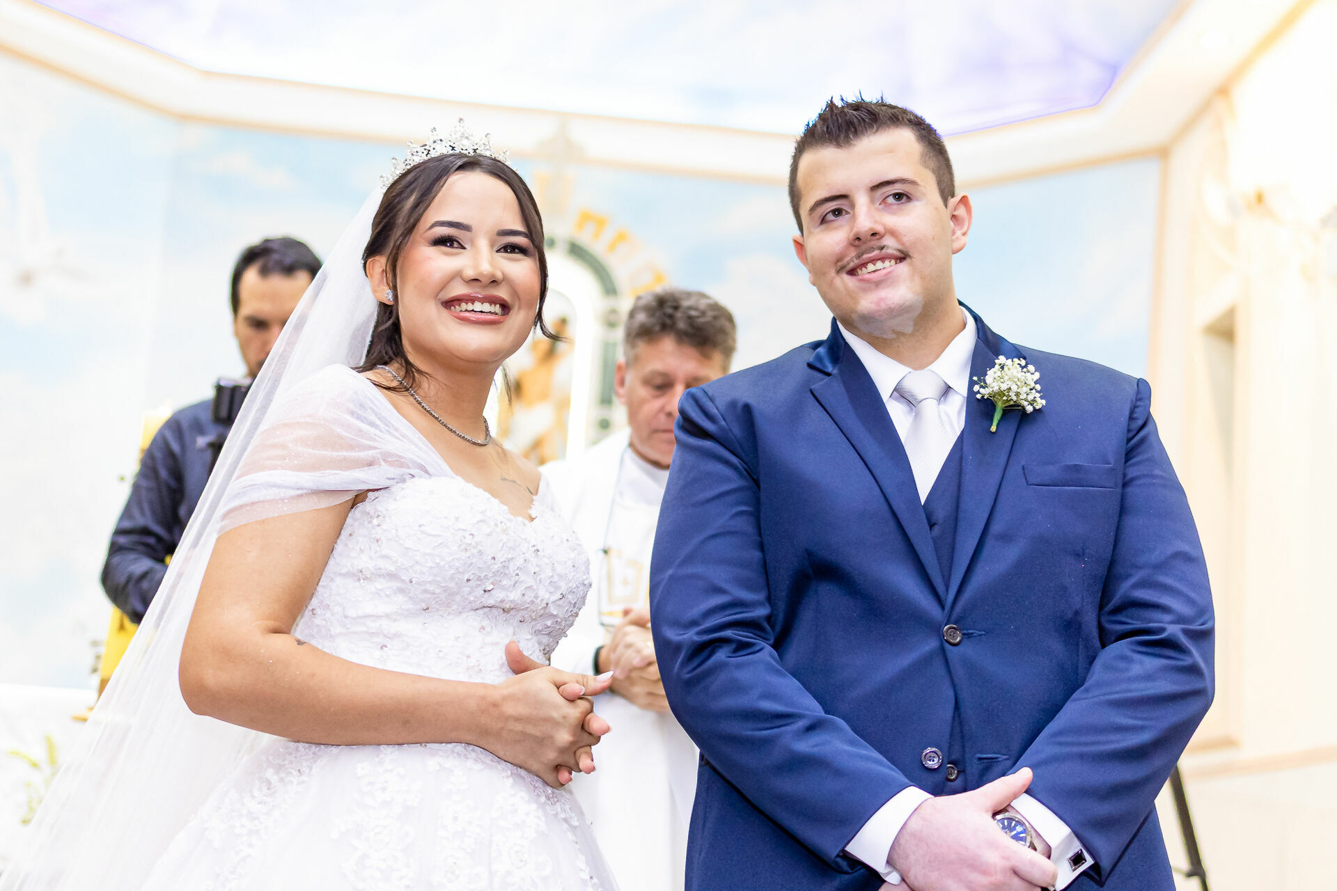 Foto Casamento Religioso Esmeralda e Leonardo Igreja Matriz de Bady Bassity e W4 Eventos Foto Casamento Religioso Esmeralda e Leonardo Igreja Matriz de Bady Bassity e W4 Eventos - Imagem 21