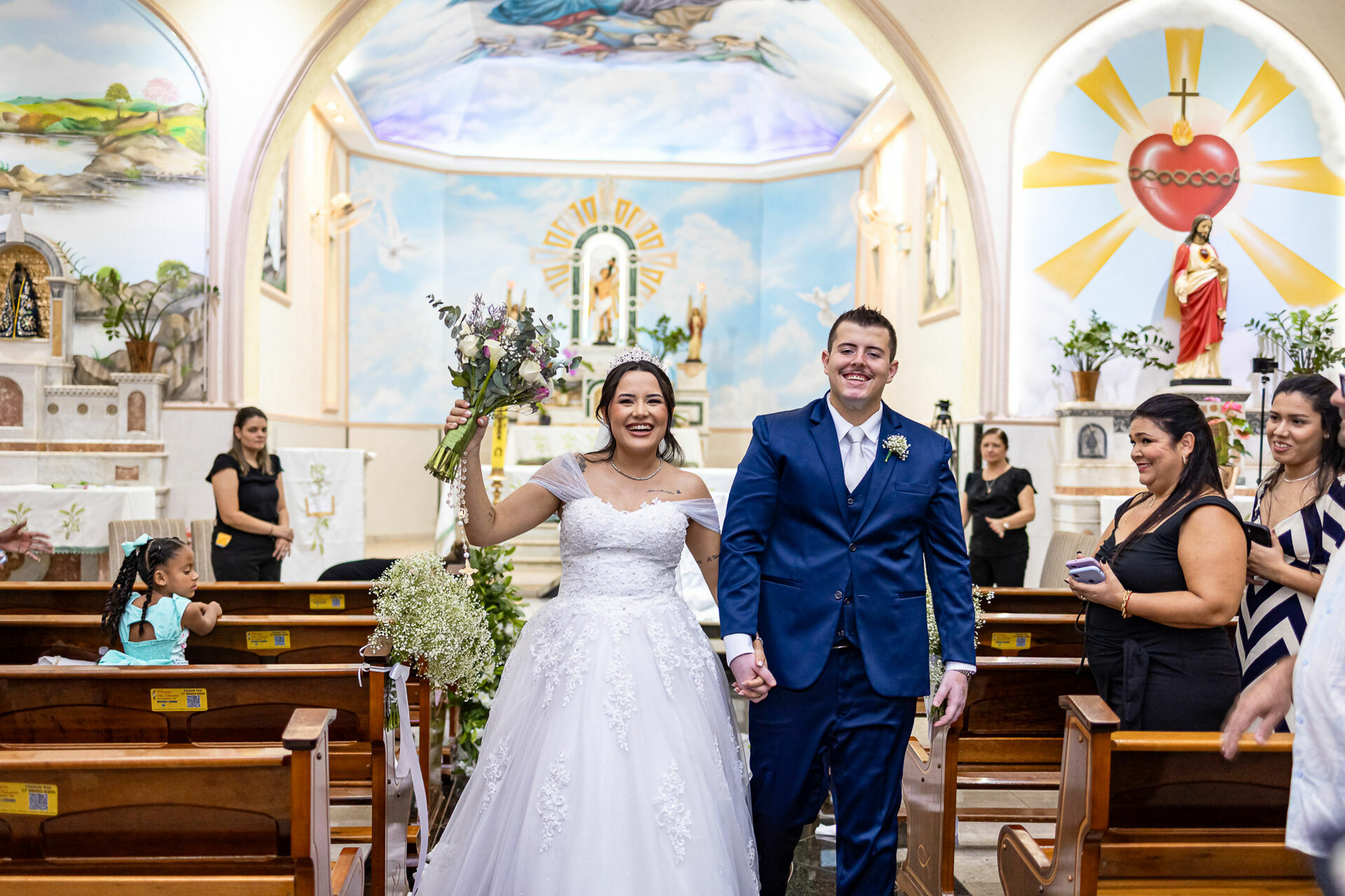 Foto Casamento Religioso Esmeralda e Leonardo Igreja Matriz de Bady Bassity e W4 Eventos Foto Casamento Religioso Esmeralda e Leonardo Igreja Matriz de Bady Bassity e W4 Eventos - Imagem 32